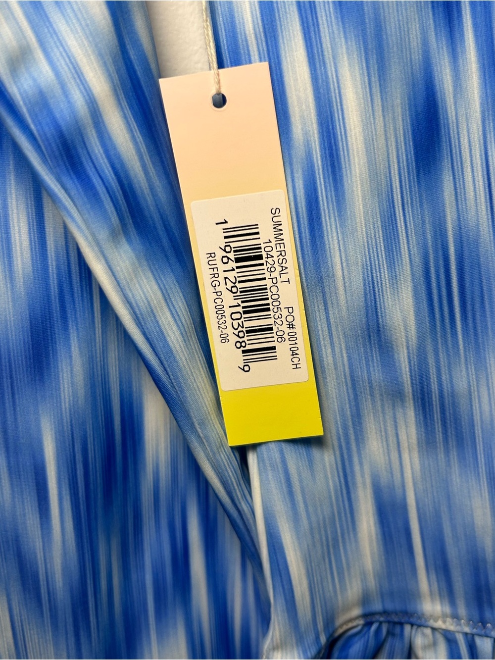 Summer Salt The Waterside Ruffle Rash Guard NWT - Picture 4 of 6